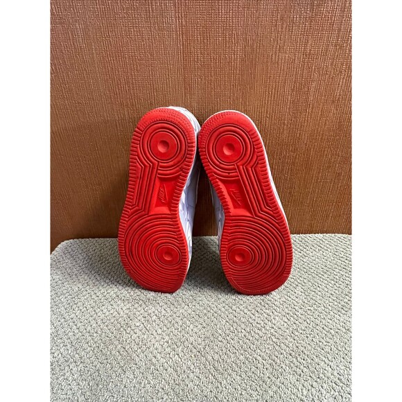 Nike Women’s Air Force 1 Premium '07 Blue Denim  Size 8  315186-441 - Picture 5 of 5